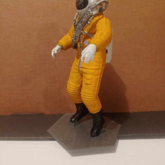 6" USSR Space Race Cosmonaut Plastic Custom Figurine - Picture 8 of 9